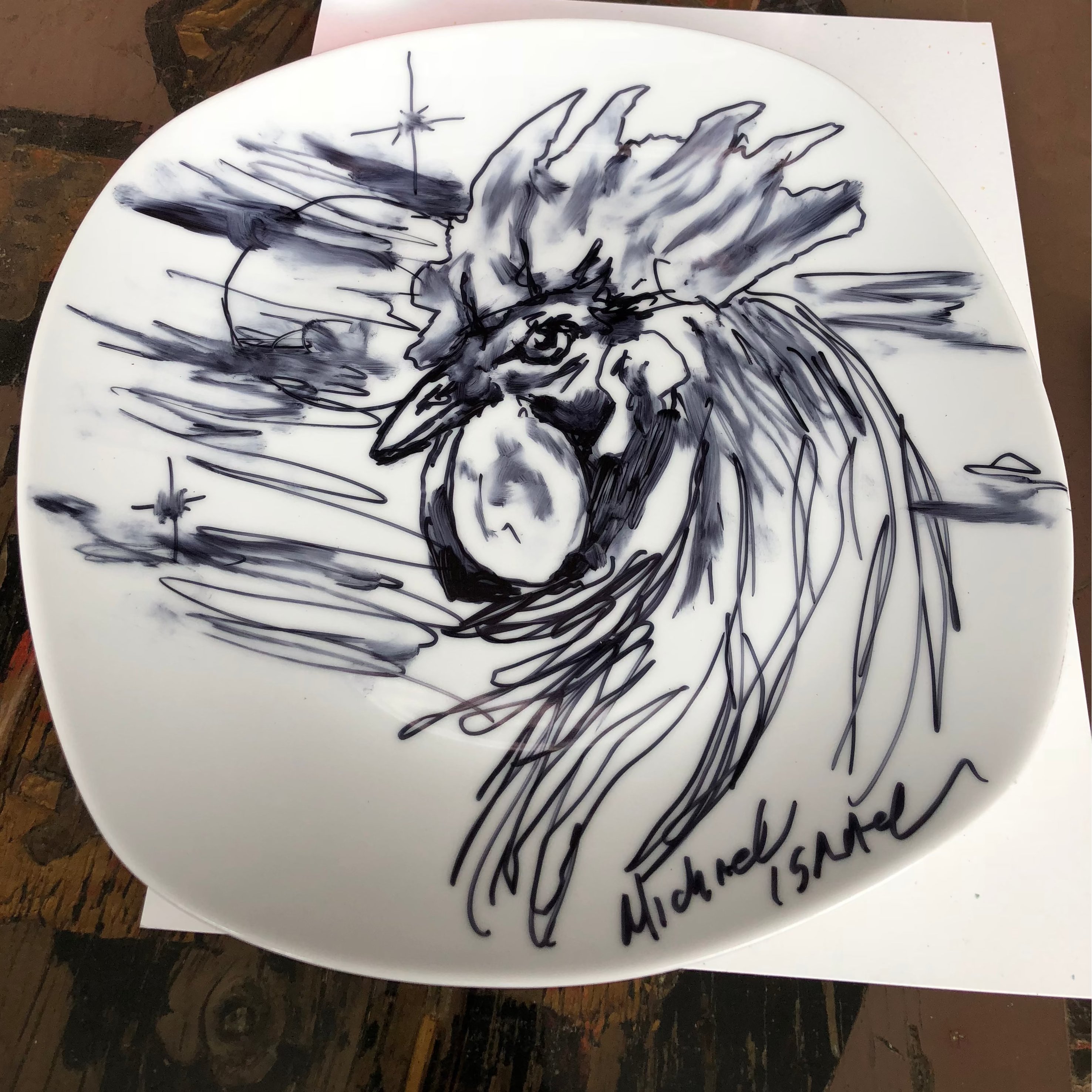 Cock Plate