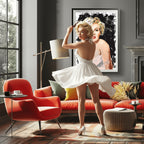 Marilyn in White Dress