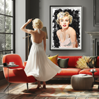 Marilyn in White Dress